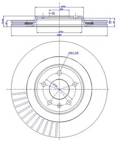 Тормозной диск HC CAR купить