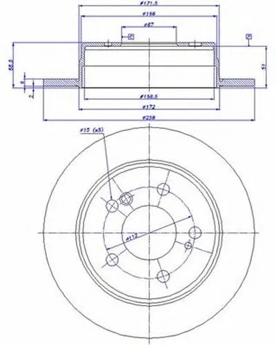 Тормозной диск CAR купить