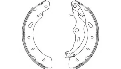 Комплект тормозных колодок ADVANCE OPEN PARTS купить