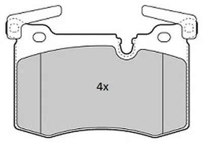 Комплект тормозных колодок, дисковый тормоз FREMAX купить