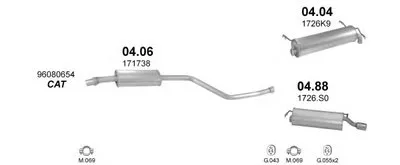 Система выпуска ОГ POLMO купить