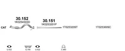 Система выпуска ОГ POLMO купить