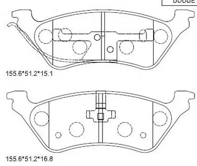 Комплект тормозных колодок, дисковый тормоз ASIMCO купить