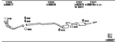 Система выпуска ОГ WALKER купить