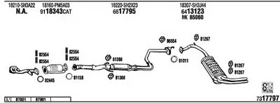 Система выпуска ОГ WALKER купить