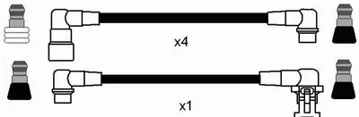Комплект проводов зажигания NGK купить