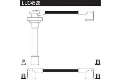 Комплект проводов зажигания LUCAS ELECTRICAL купить