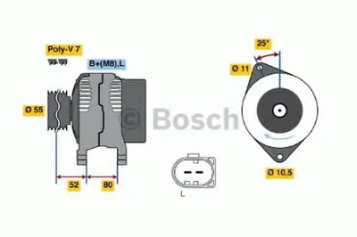 Генератор BOSCH купить