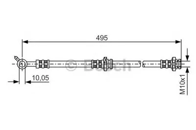 Тормозной шланг BOSCH купить