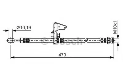 Тормозной шланг BOSCH купить