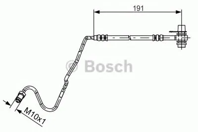 Тормозной шланг BOSCH купить