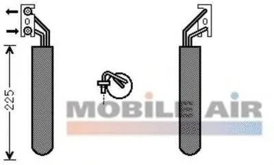 Осушитель, кондиционер VAN WEZEL купить