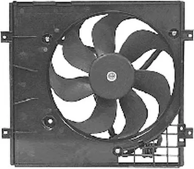 Вентилятор, охлаждение двигателя VAN WEZEL купить