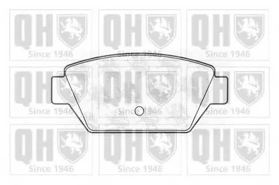 Комплект тормозных колодок, дисковый тормоз QUINTON HAZELL купить