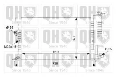 Радиатор, охлаждение двигателя QUINTON HAZELL купить