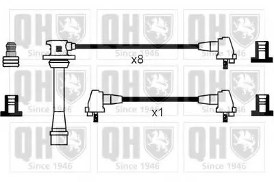 Комплект проводов зажигания CI QUINTON HAZELL купить