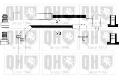 Комплект проводов зажигания CI QUINTON HAZELL купить