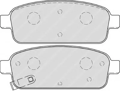 Комплект тормозных колодок, дисковый тормоз PREMIER FERODO купить