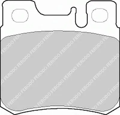 Комплект тормозных колодок, дисковый тормоз PREMIER FERODO купить