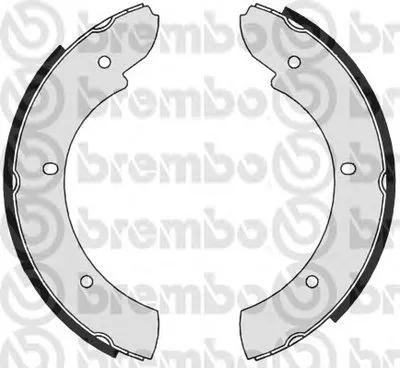 Комплект тормозных колодок BREMBO купить