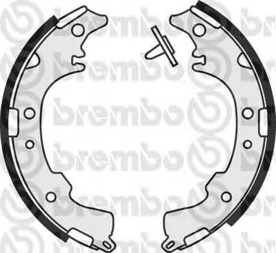 Комплект тормозных колодок BREMBO купить