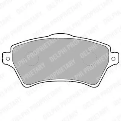 Комплект тормозных колодок, дисковый тормоз DELPHI купить