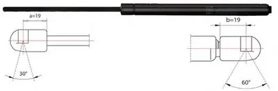 Газовая пружина, крышка багажник METZGER купить