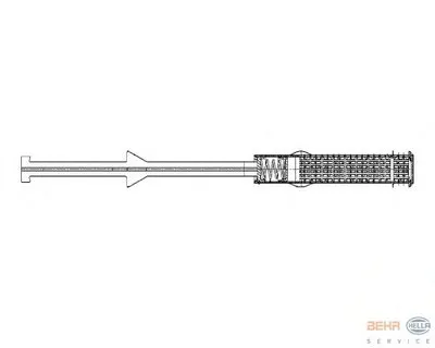 Осушитель, кондиционер BEHR HELLA SERVICE купить