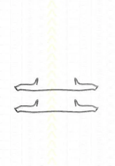 Комплектующие, колодки дискового тормоза TRISCAN купить
