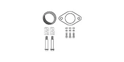 Монтажный комплект, катализатор HJS купить