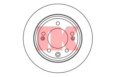 Тормозной диск NK купить