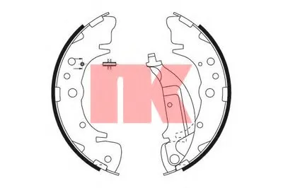 Комплект тормозных колодок NK купить