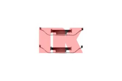 Комплектующие, колодки дискового тормоза NK купить