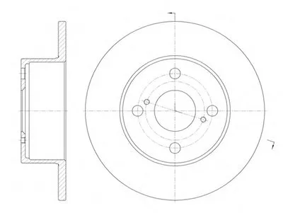 Тормозной диск REMSA купить