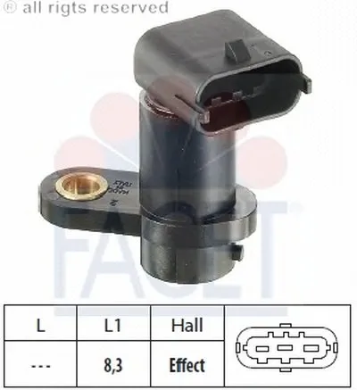 Датчик, положение распределительного вала FACET купить