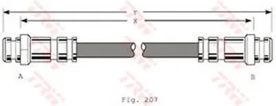 Тормозной шланг TRW купить