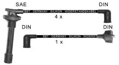 Комплект проводов зажигания BBT купить