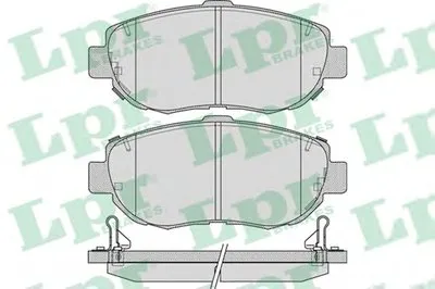 Комплект тормозных колодок, дисковый тормоз LPR купить
