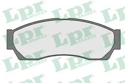 Комплект тормозных колодок, дисковый тормоз LPR купить
