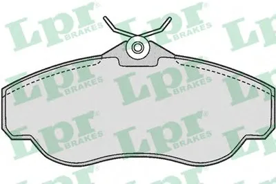 Комплект тормозных колодок, дисковый тормоз LPR купить