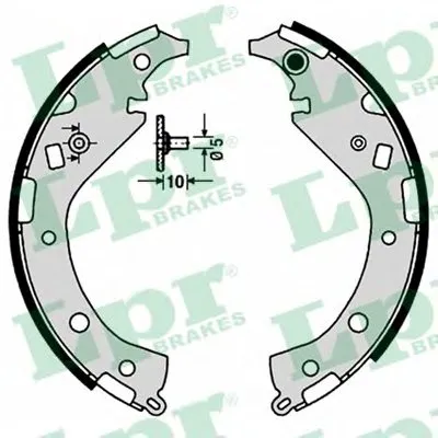 Комплект тормозных колодок LPR купить