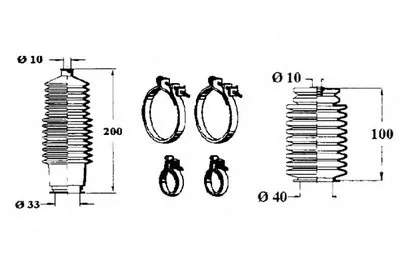 Комплект пылника, рулевое управление OCAP купить