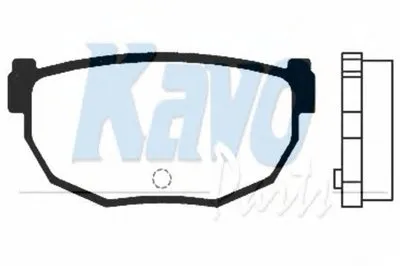 Комплект тормозных колодок, дисковый тормоз MK KASHIYAMA KAVO PARTS купить