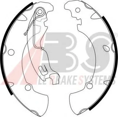 Комплект тормозных колодок A.B.S. купить