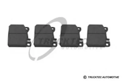 Комплект тормозных колодок, дисковый тормоз TRUCKTEC AUTOMOTIVE купить