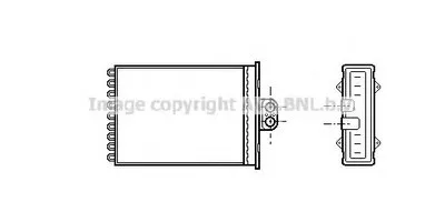 Теплообменник, отопление салона AVA QUALITY COOLING купить