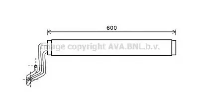 Масляный радиатор, рулевое управление AVA QUALITY COOLING купить