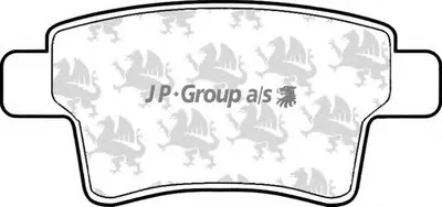 Комплект тормозных колодок, дисковый тормоз QH JP GROUP купить