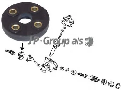 Фланец, колонка рулевого управления CLASSIC JP GROUP купить