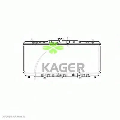 Радиатор, охлаждение двигателя KAGER купить